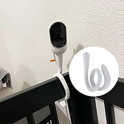 Ronyme Suporte de câmera flexível para monitor com suporte giratório Suporte para berço para para cr