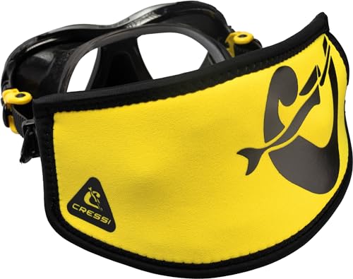 Cressi Simply Neo Mask Strap Cover, Yellow/Black by CRESSI - Image 5