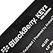BlackBerry KEY2 Dual-SIM 128GB BBF100-6 (GSM Only, No CDMA) Factory Unlocked 4G/LTE Smartphone - International Version (Atomic Red Edition, QWERTY Keypad)