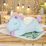 ♥Atención: El peluche de animal vino en una bolsa sellada al vacío. Normalmente, necesita de 24 a 48 horas para recuperarse por completo. Si coloca la almohada de peluche al sol o en la secadora, se recuperará mejor. (Puede rociarlo con un poco de agua lo suficiente para que se humedezca, luego ponerlo en la secadora y saldrá esponjoso y sin arrugas).