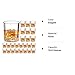 Mimorou 18 Pack Old Fashioned Whiskey Glasses 10 oz Bourbon Cocktail Rocks Glasses for Whiskey Bourbon Liquor and Cocktail Drinks Gift for Men Women Home Bar (Elegant)