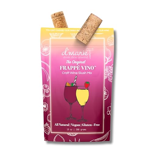 Frozen Wine Slushie Mix, 10 Servings, No Blender Needed