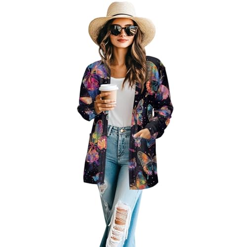 Women's Fall Cardigan Sweaters Lightweight Cardigan Jacket Fashion Long Sleeve