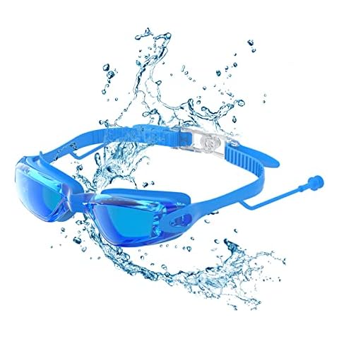 RABIGALA Swimming goggles (Blue) Cover