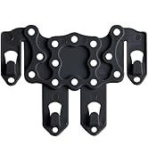 Polymer Molle Holster Adapter, Ambidextrous Serpa Strike Tactical Holster Hanger Platform for MOL...