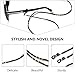 BESPORTBLE 2Pcs Retro Wooden Bead Glasses Chain Fashion Eyewear Rope Anti-lost Neck Strap for Men Women Portable Stylish Spectacles Accessory