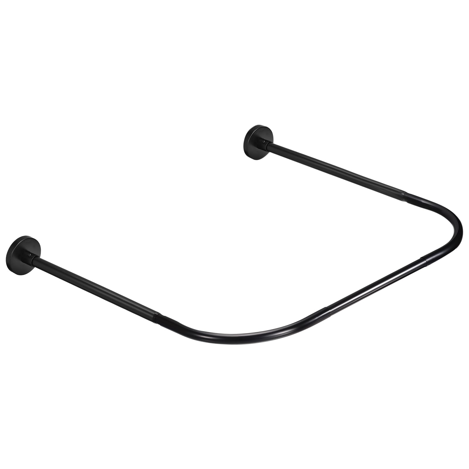 uxcell Stretchable Shower Curtain Rod Rack, Stainless Steel