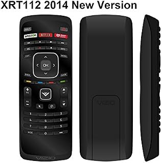VIZIO New XRT112 2014 LCD LED TV Remote Control Amazon Netlix iHeart Radio