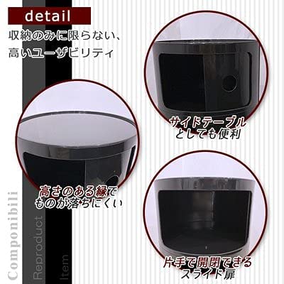 コンポニビリ 黒 3段 Amazon｜コンポニビリ 3段 リプロダクト デザイナーズ家具
