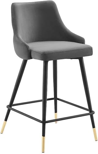 Miniatura 51 de Modway Taburete de terciopelo Adorn Performance marino,Gris,Rosado,Gris,claro,Blanco,https://www.amazon.com/dp/undefined