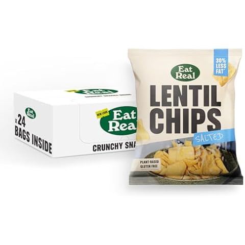 Eat Real Lentil Chips, Gluten-Free Snacks Cover