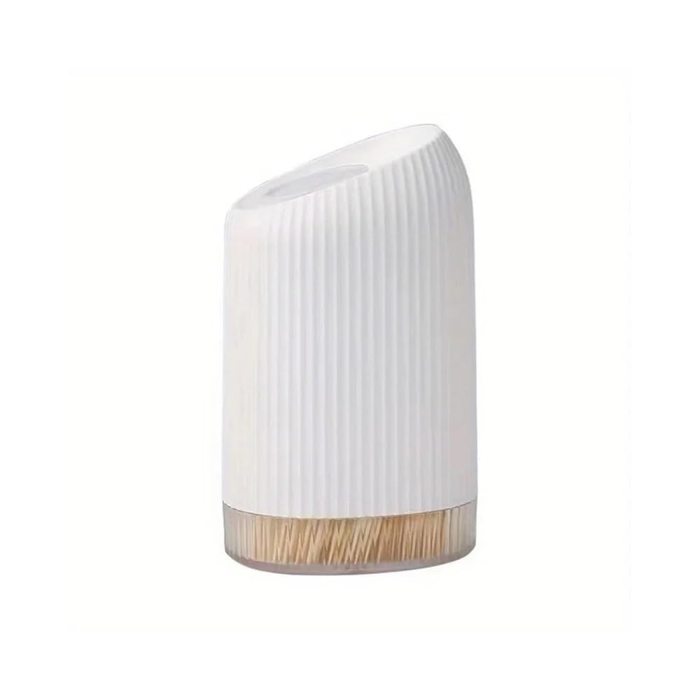 TIANSHENGQI Compact Modern Toothpick Holder - Durable Plastic Kitchen & Dining Room Decor, Space-Saving Design With Rounded Edges