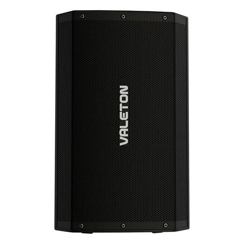 VALETON VFR-110-1300 W, 1 x 10 Zoll FRFR Aktivlautsprechergehäuse, Leichter Full-Range-Monitor für Amp-Modeler und Multieffektprozessoren, Schwarz