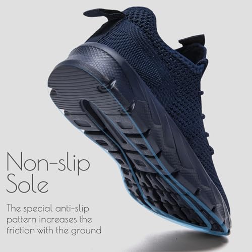 Image of Oltyutc Mens Trainers Running Walking Mesh Slip On Shoes Lightweight Comfortable Badminton Gym Tennis Sneakers Athletic
