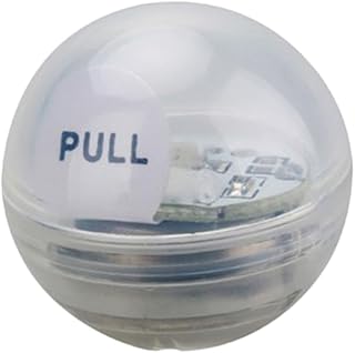 CIYODO 12 Peças Lâmpada De Flash LED Lanterna De Papel Luz De Balão Branco Luzes Piscantes Acender Balões Luz Flash Balão Luz Redonda Luzes De Balão Luzes Decorativas De Festa Flutuador
