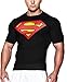 GYMGALA Men's Short Sleeve Super Hero Casual and Sports t Shirt Compression Shirt