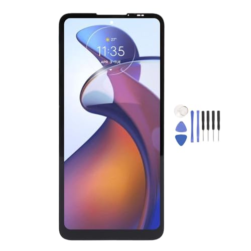 ASHATA Kit de Reemplazo de Pantalla para Edge 20 Lite, Reemplazo de Pantalla de Diodo Emisor de Luz Orgánico para Edge 20 Lite, Conjunto de Pantalla Táctil LCD de 90 Hz con Kit de