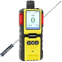 Carbon Monoxide Detector for Inspectors by Forensics | USA NIST Traceable Calibration | Computer Data Logging | Built-in Pump & 4ft Probe |