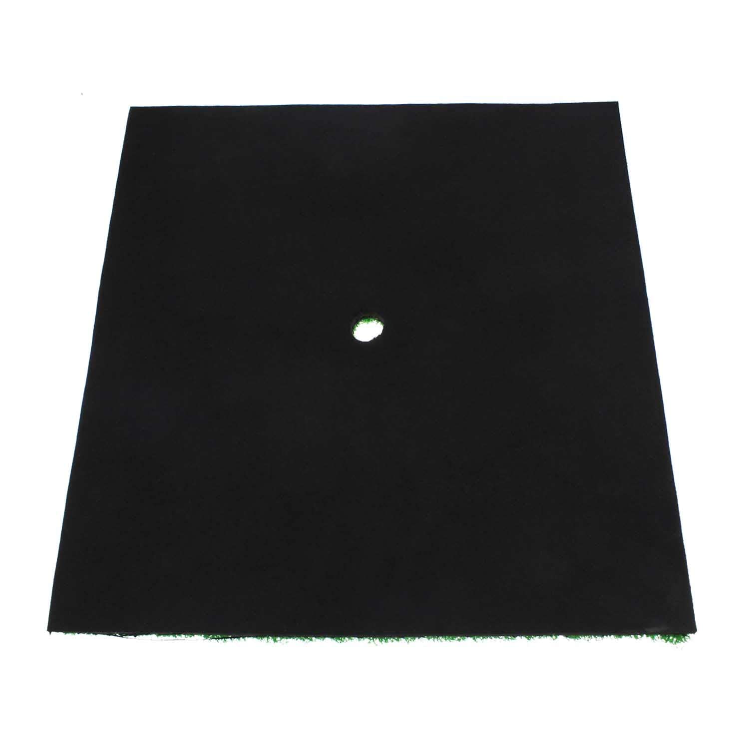 Crestgolf 12"x 12" Alfombrillas de Golf para Interior/Exterior SBR Alfombrillas de Golf,Red de práctica de Red para astillado de Golf, Red de Golf Plegable del Campo de práctica
