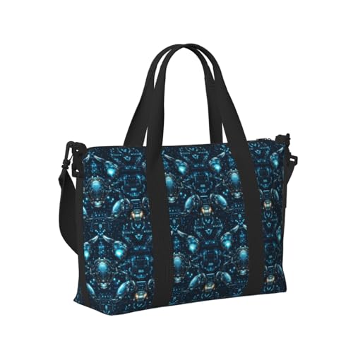 Sac ordinateur portable femme bleu spacieux pour éviter de multiplier les bagages