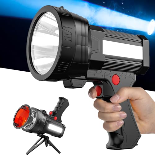 BIGSUN 953O000 Rechargeable LED Spotlight, High...