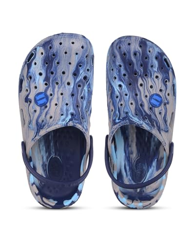 Image of Liberty A-HA LPMXT-961E Casual Clog for Men | Slip-On Slingback Clogs for Walking & Outdoor Use | Solid Pattern, Trendy Stylish Fashionable Sandals with Comfortable and Lightweight Home Footwear