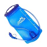 Bolsa de agua de trekking – Reserva impermeable para beber 1,5 L 2 L | Bolsa de hidratación para mochila | Ciclismo, camping, escalada, pesca, aventuras al aire libre