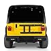 Hooke Road TJ Tailgate Hinge Rear Door Reinforcement Replace Kit Bracket for Jeep Wrangler TJ 1997 1998 1999 2000 2001 2002 2003 2004 2005 2006 - Heavy Duty Steel