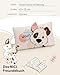NICI Kissen Hund 43x25cm - braun - Flauschiges Kuscheltierkissen für Jungen, Mädchen Kuscheltierliebhaber, ideal für Zuhause, Kindergarten oder unterwegs - 62163