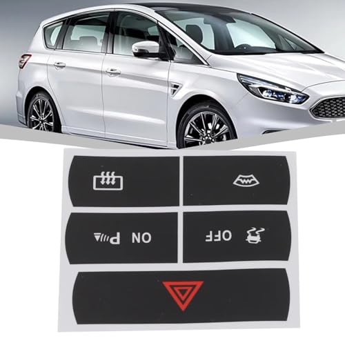 Bouton de détresse usé sur S-Max ? Kit d'autocollants de réparation
