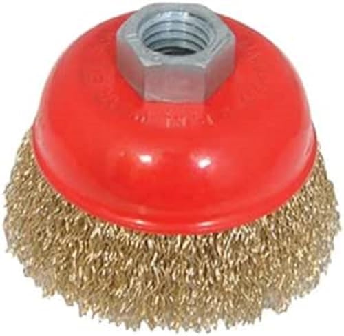 Silverline Tools 208542 - Cepillo de vaso de acero latonado (75 mm)