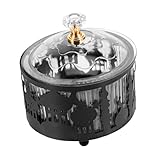 ELAYARD Arabisches Süßigkeitentablett aus Eisen und Kunststoff Ramadan Dekoration Snack Serviertablett für Festlichkeiten