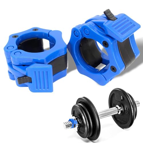XFSRG Abrazaderas Mancuerna para Barras Olímpica 50mm Profesionales de Liberación Rápida Ideal para Levantamiento Pesas Entrenamiento Cruzado Fitness
