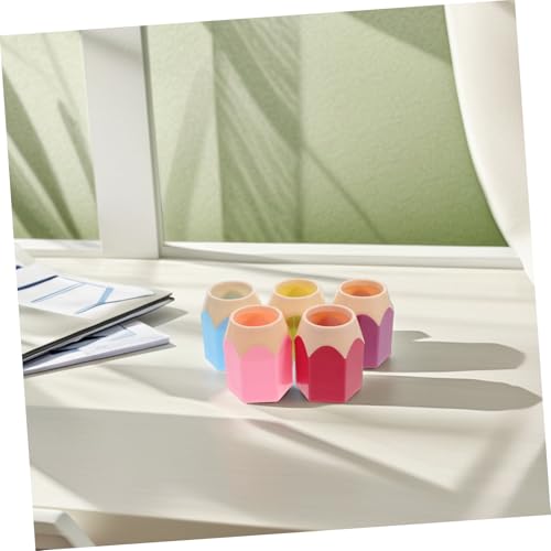 Pots crayons colorés multifonctions : rangement pratique pour stylos et pinceaux