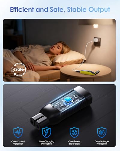 4,3V Type-C Scheerapparaatoplader Converter voor Philips Oneblade QP2510/QP2515/QP2520/QP2620 met laadindicator, A00390 USB-C Voedingsadapter voor Elektrische Scheerapparaten (kabel niet inbegrepen) - Afbeelding 6