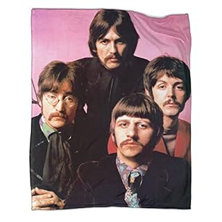The Beatles Couvertures en Flanelle Groupe de Rock Couverture Polaire Couverture Floue Grande Couverture Épaisse Chaude… - Les Beatles, Paul McCartney, John Lennon, RIngo Starr, George Harrison The Beatles Couvertures en Flanelle Groupe de Rock Couverture Polaire Couverture Floue Grande Couverture Épaisse Chaude… – Image 4