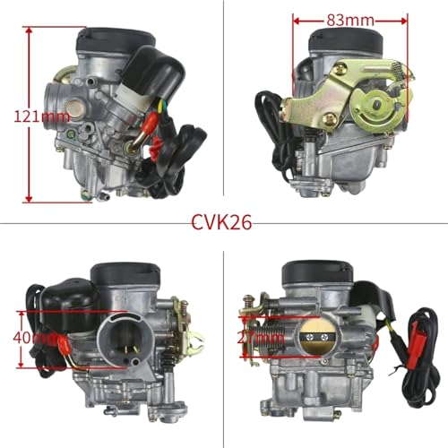 Carburateur CVK26 pièces moteur moto 150 CC quad Racing ATV - 2