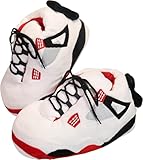 TiblZkle Unisex Trendy Sneaker Slippers Comfy Non Slip Sole Indoor House Plush Slippers - One Size Fits Most