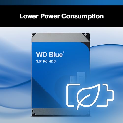 Western Digital WD 3.5 Inch PC HDD disque dur 4 To 5400 trmin 128 Mo 3.5 Série ATA III - vue 5