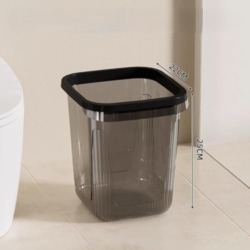 Cubo de basura de gran capacidad con anillo de presión invisible 2