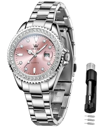 OLEVS rvfB[X XeX NH[c _C  ₷ 30Mh lC 킢  rWlX v[g watch for women sN