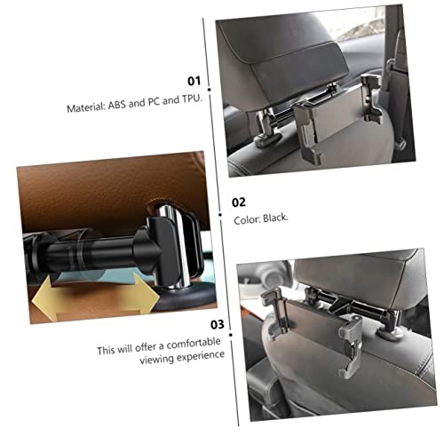 Generic 1 PC Suporte De Telefone De Carro Suporte De Encosto De Cabeça De Assento De Carro Suporte D