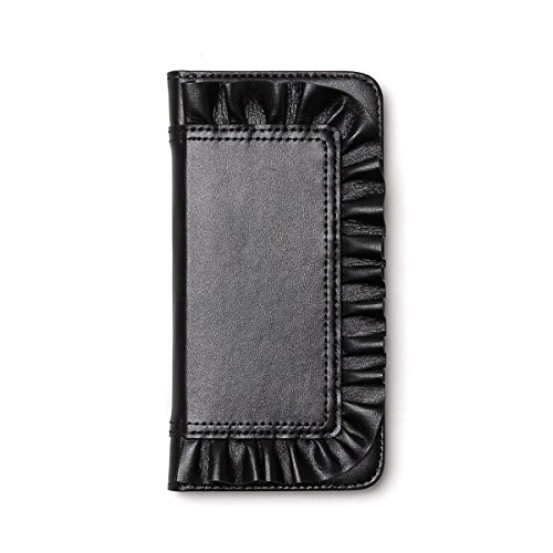 【日本正規代理店品】ZENUS iPhone 6s/6 4.7インチ レザーケース 本革 Ruffle Diary ブラック ダイアリータイプ Z9445i6S
