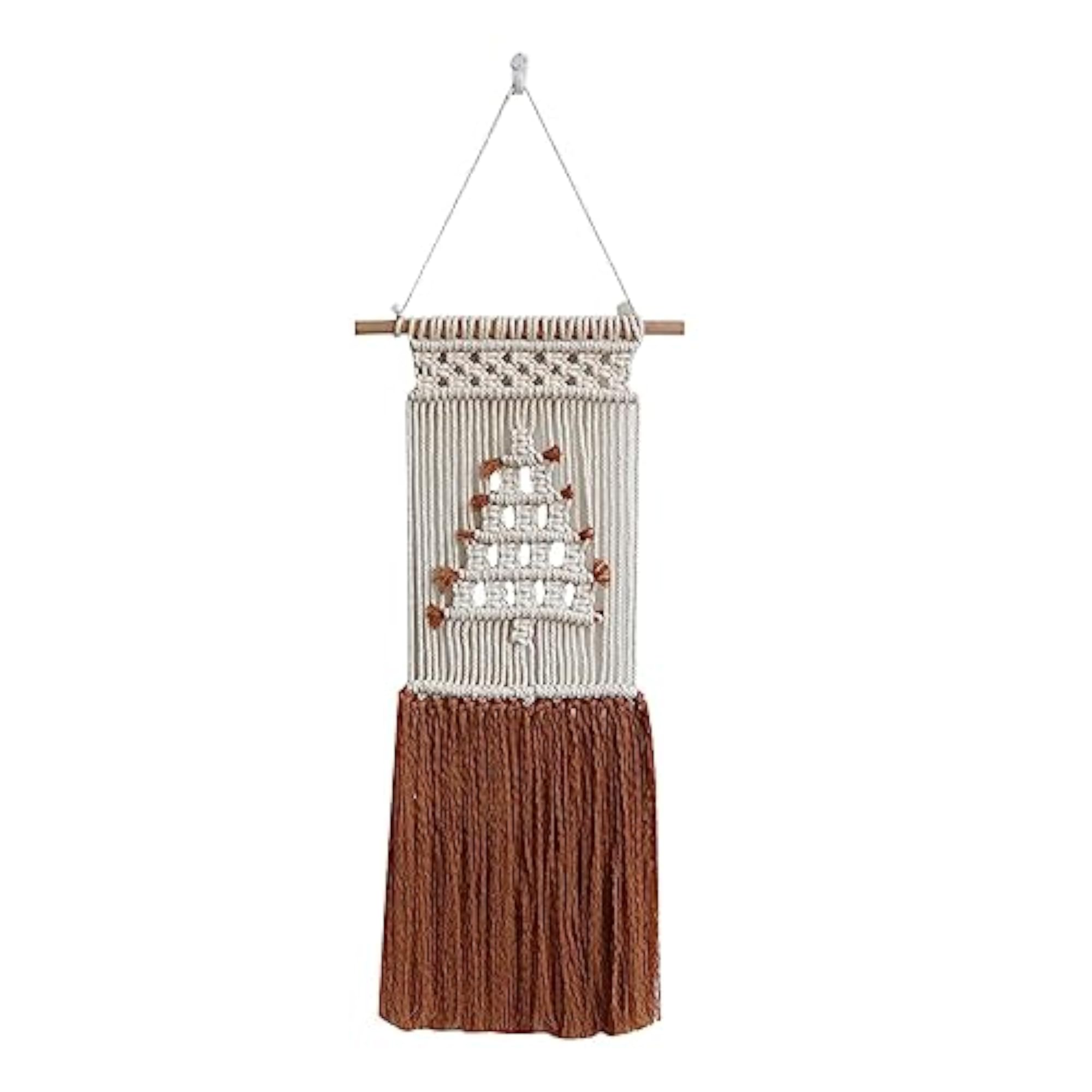 Macrame Wall Hanging Bohemian Chic Hand Woven Tapestry