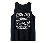 Photo Gallery retro camion distressed design i m not old i m classic canotta Photo Gallery retro camion distressed design i m not old i m classic canotta