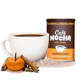 Fireside Coffee Cafe Pumpkin Spice Mocha Instant Flavored Coffee 8 Ounce Canister