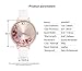 KIMOMT Women's Watches Leather Band Luxury Quartz Watches Waterproof Fashion Creative Wristwatch for Women Ladies
