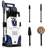 Blaupunkt Induction Pressure Washer PW7000-165 bar 2100W High Power AC Electric Aluminium Pump –...
