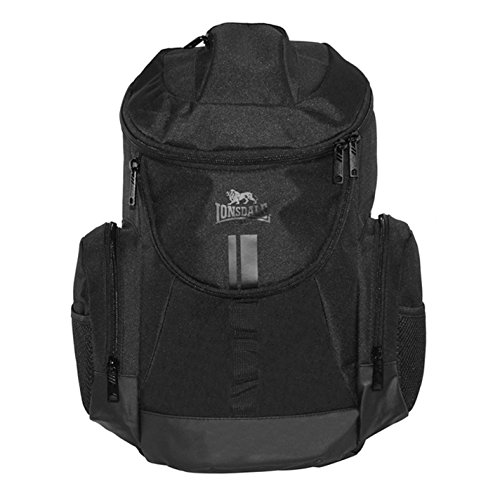 Lonsdale Hombre Niagara Mochila Negro talla única