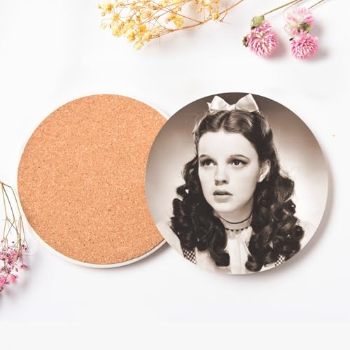 Sous verre céramique Judy Garland décoration de table rétro chic - 4